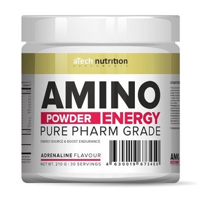 Аминокислотный комплекс Amino Powder Energy aTech Nutrition 210 гр.