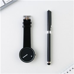 Набор: часы наручные и ручка «Красота в моменте»