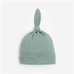 Чепчик (шапочка) детская, цвет зелёный, размер 40
