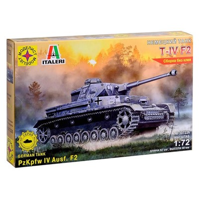Сборная модель «Немеций танк Т-IV F2» (1:72)