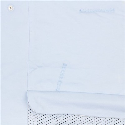 Одеяло конверт трансформер в коляску "Веселый день",цвет голубой ОКк/15(ВД) с/ВИ
