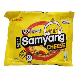 Лапша б/п со вкусом сыра Cheese Ramen Samyang, Корея, 120 г