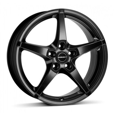 Диск литой Borbet FS 7,0x17 5x108 ET40 d72,5 Black Matt (145607)