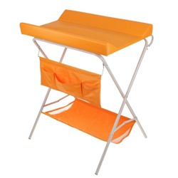 Пеленальный столик «Фея», складной, цвет оранжевый
