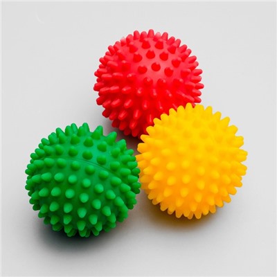 Игрушка "Мяч массажный", №1, 6 см микс цветов