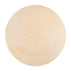 Планшет деревянный, круглый, диаметр 35 см, толщина 2 см, фанера