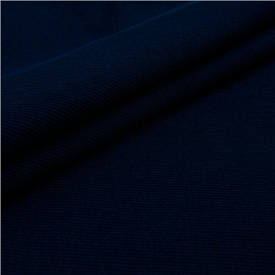 Ткань на отрез кашкорсе с лайкрой 1812-1 цвет темно-синий
