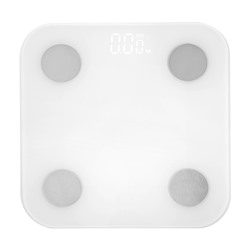 Весы напольные Windigo LVE-030, диагностические, до180 кг, от 3хAAA, стекло, белые