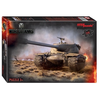 Пазл World of Tanks, 120 элементов, МИКС