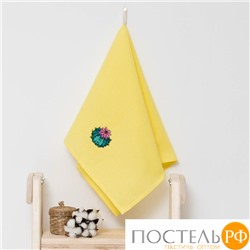 Полотенце детское Доляна Кактус, цвет солнечный 40х70 см, 100% хлопок, 150 г/м²