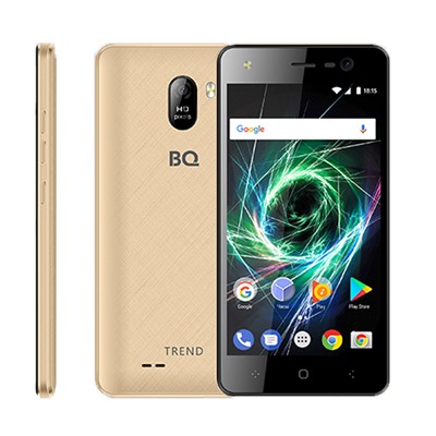 Смартфон BQ S-5009L Trend LTE Gold 5" IPS,1280*720,1Gb,8Gb RAM, цвет золотой