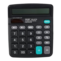 Калькулятор настольный, 12-разрядный, KK-837