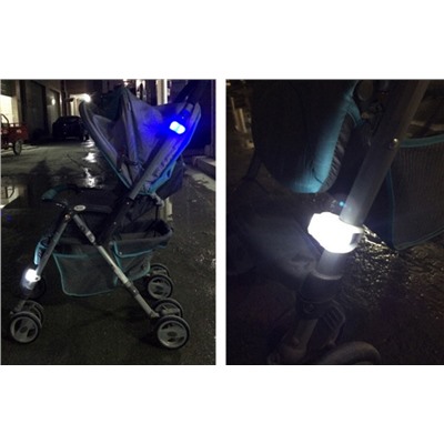 Светодиодные маячки для детской коляски Заказ от 2х шт.