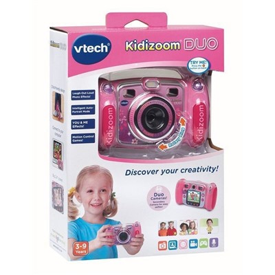 Цифровая камера VTech Kidizoom duo, розовая