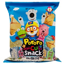 Пшеничные снэки квадратики Pororo Mini Cube Snack, Корея, 65 г