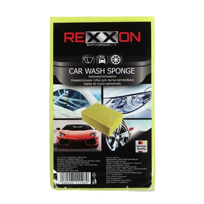 Губка для мытья REXXON, универсальная, 19 х 11.5 х 6 см