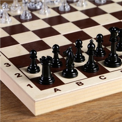 Шахматные фигуры, король h=5.8 см, пешка h=2.8 см