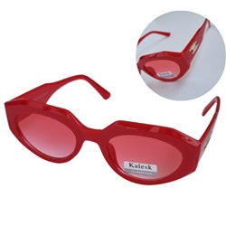 Солнцезащитные женские очки KALESK красные