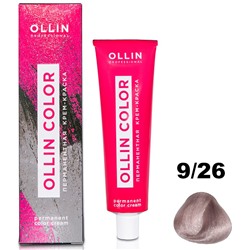 Перманентная крем-краска для волос  COLOR 9/26 OLLIN 100 мл