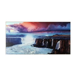 Картина "Красивый вид на водопад" 50*100 см