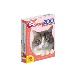 Доктор ЗОО для кошек ветчина, 90 таблеток 207АГ