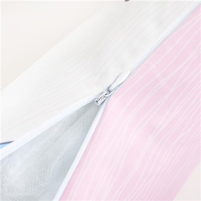 Подушка декоративная Крошка Я «Океан» цвет розовый, 40×40 см, 100% п/э