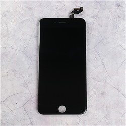 Дисплей для iPhone 6S Plus + тачскрин черный с рамкой, качество AAA+