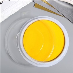 Штемпельная подушка "Желтый" 1х16х16 см (для отпечатков рук)