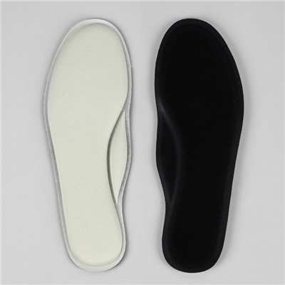 Стельки для обуви, универсальные, с супинатором, с эффектом памяти, 36-37 р-р, пара, цвет белый