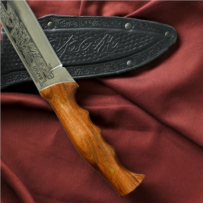 Нож туристический "Варан" вощеный орех, сталь 40х13