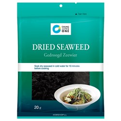 Морская капуста сушеная вакаме "Dried Seaweed (sliced)" Daesang, Корея 20 г (8 порций)