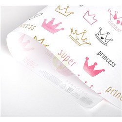Бумага крафтовая «Для девочки», 50 × 70 см