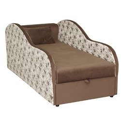 Детский диван «Кенгуру 4», механизм подъёма, цвет коричневый/бежевый