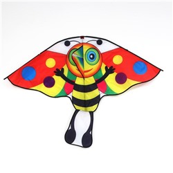 Воздушный змей «Пчёлка», с леской, цвета МИКС