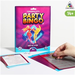 Командная игра «Party Bingo. Двигай телом», 14+