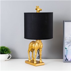 Настольная лампа "Жираф" E27 40Вт золото 20х23х42 см