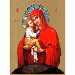 Вышивка крестиком 40х50 - Почаевская икона Божьей Матери