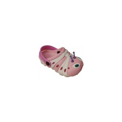 Туфли Эмальто кроксы для девочки т-32д розовый