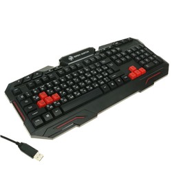 Клавиатура Dialog Gan-Kata KGK-11U, игровая, проводная, мембранная, USB, черная
