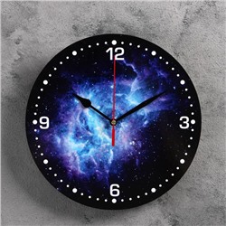 Часы настенные, серия: Интерьер, "Космос", 24  см, микс  стрелки