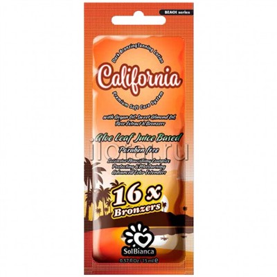 Крем для загара в солярии «California» SolBianca