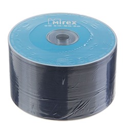 Диск CD-RW Mirex, 4-12x, 700 Мб, Спайка, 50 шт