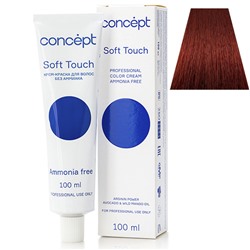 Крем-краска для волос без аммиака 6.4 блондин средний медный Soft Touch Concept 100 мл
