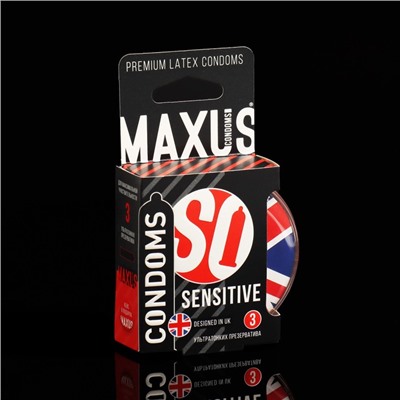 Презервативы набор Maxus SENSITIV, 3 шт