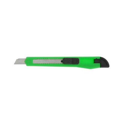 Нож универсальный ТУНДРА, пластиковый корпус, 9 мм