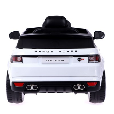 Электромобиль Range Rover Sport SVR, цвет белый