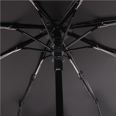 Зонт автоматический «Circus», ветроустойчивый, 3 сложения, 8 спиц, R = 48 см, цвет МИКС