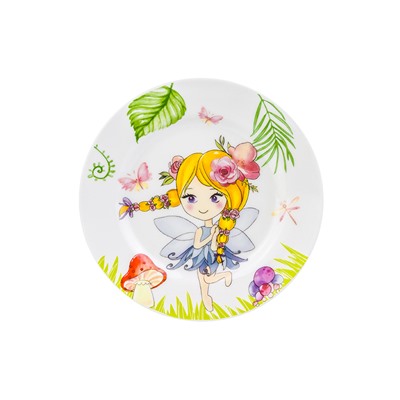 Набор 3 пр. - кружка, миска, тарелка "Волшебная девочка - фея"