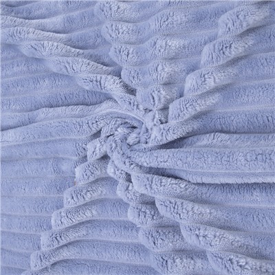 Ткань на отрез велсофт Orrizonte 300 гр/м2 200 см цвет светло-голубой