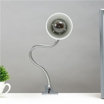 Настольная лампа 16670/1WT E27 40Вт белый 11х9х39 см